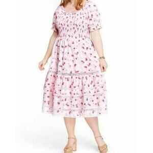Love Shack Fancy Target Floral Praire Dress 2X